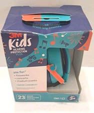 3M Kids Hearing Protection  Noise Reduction Headphones Ages 3 23 Dcb Dmgd Box