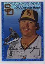 2023 Chrome Platinum Anniversary Blue Mini-Diamond Refractor Rich Gossage 02v3