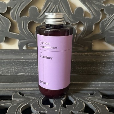 Prose Custom Conditioner Hydrating Detangling Plum Oil Poppy Oil 8.5 oz New