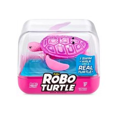 Zuru Robo Alive Robo Turtle Robotic Swimming Turtle Pink New/Sealed/Free Ship
