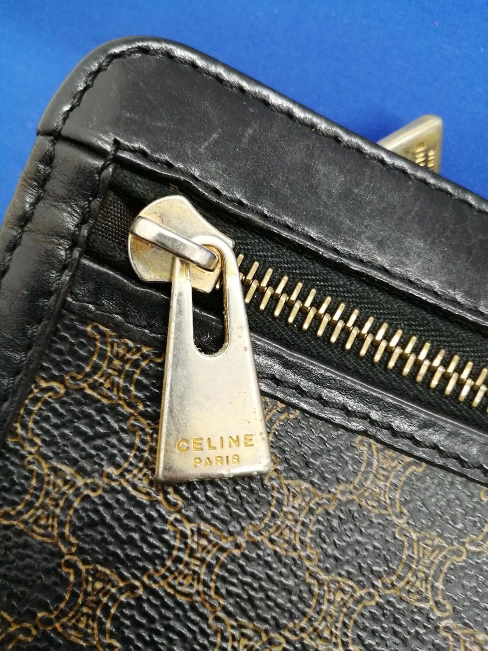 Celine Second bag Macadam pattern Black Used - image 6