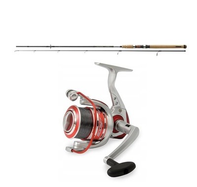 Lineaeffe Forellencombo 1,80m / 5-25g + Rolle + Schnur Barschcombo  Set