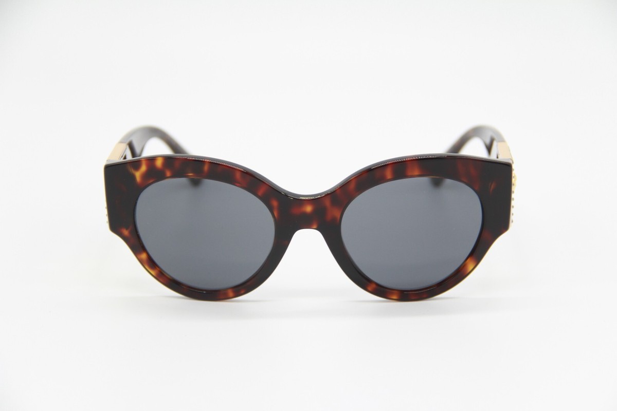 NEW VERSACE VE4438B 108/87 WOMEN SUNGLASSES HAVANA EYEWEAR  display picture 1