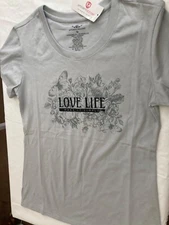 LOVE LIFE  "Make It Simple"  WOMANS T-Shirt Size M  NWT