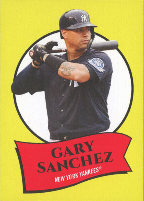 GARY SANCHEZ 2020 Topps Montgomery Club Set #3 1969 Test Issue Poster #14
