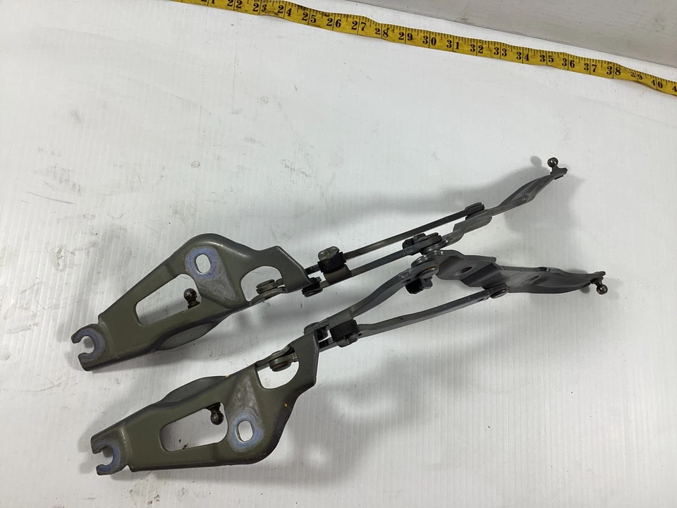 2009-2016 BMW 328i XDRIVE esquerda e direita tampa do porta-malas par de dobradiças fabricante de equipamento original. - Imagem 4 de 4