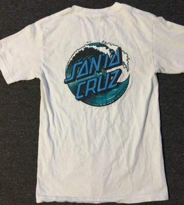 Santa Cruz Skateboards Surf Shirt S SMA Dogtown Powell Anti Hero Spitfire vtg