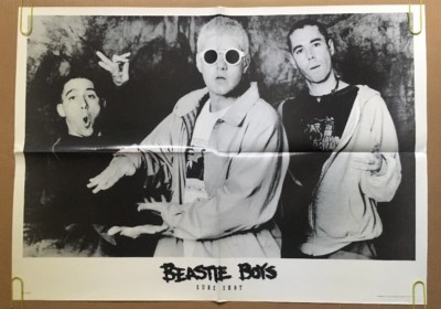 The Beastie Boys Sure Shot Vintage Poster Promo 1990's Pin-up