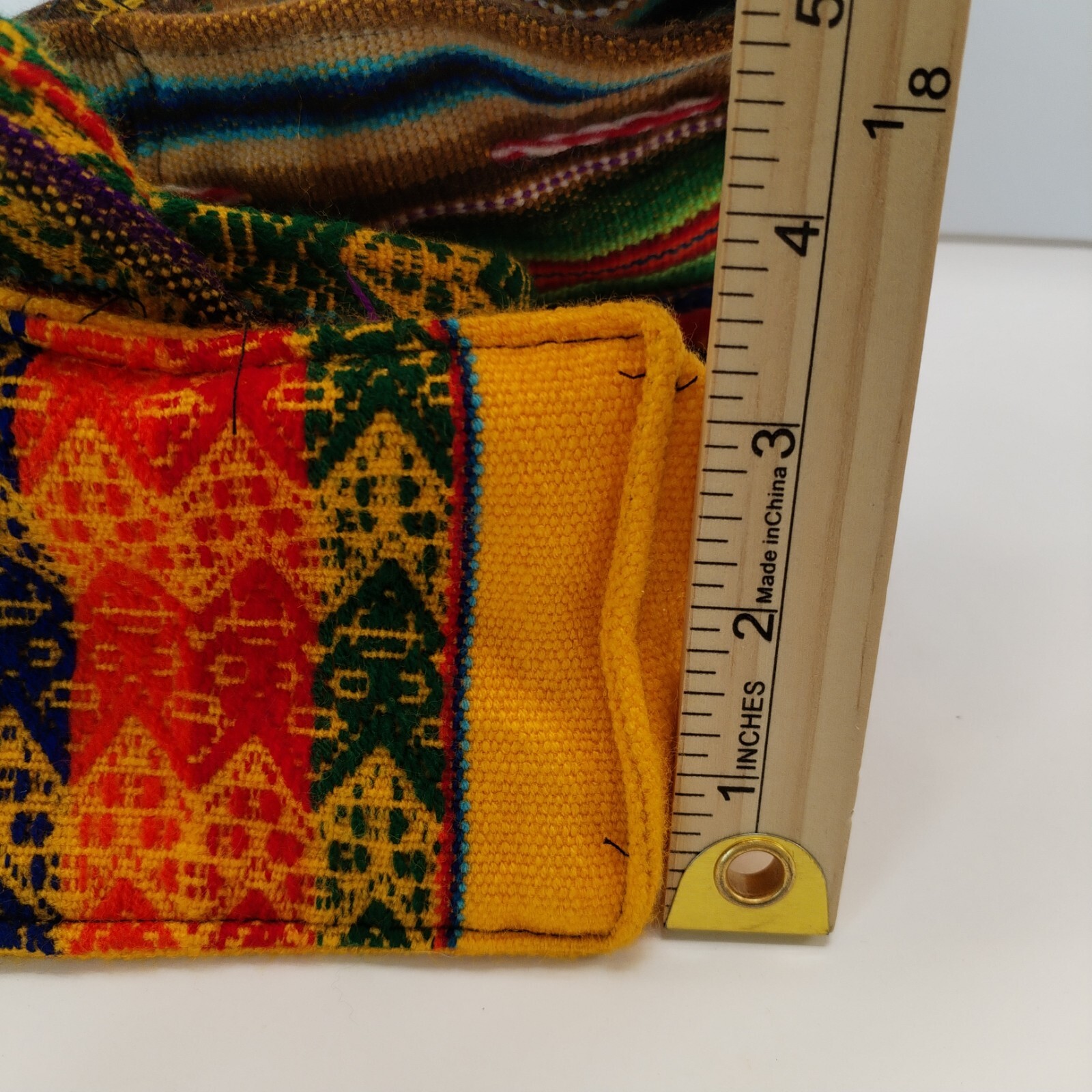 Peruvian Mini Small Backpack Embroidery Llama Gir… - image 11