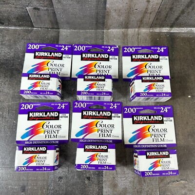 Kirkland 35mm 200  ISO color print film, 24 exposures  01/2001