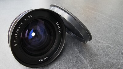 Carl Zeiss Jena Objektiv Flektogon 4/25 lens
