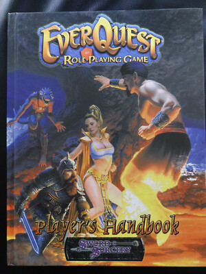 Everquest, roleplaying game, player's handbook, D&D 3rd