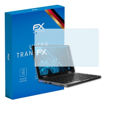 atFoliX 2x Displayschutzfolie für Chuwi Minibook Schutzfolie klar Folie