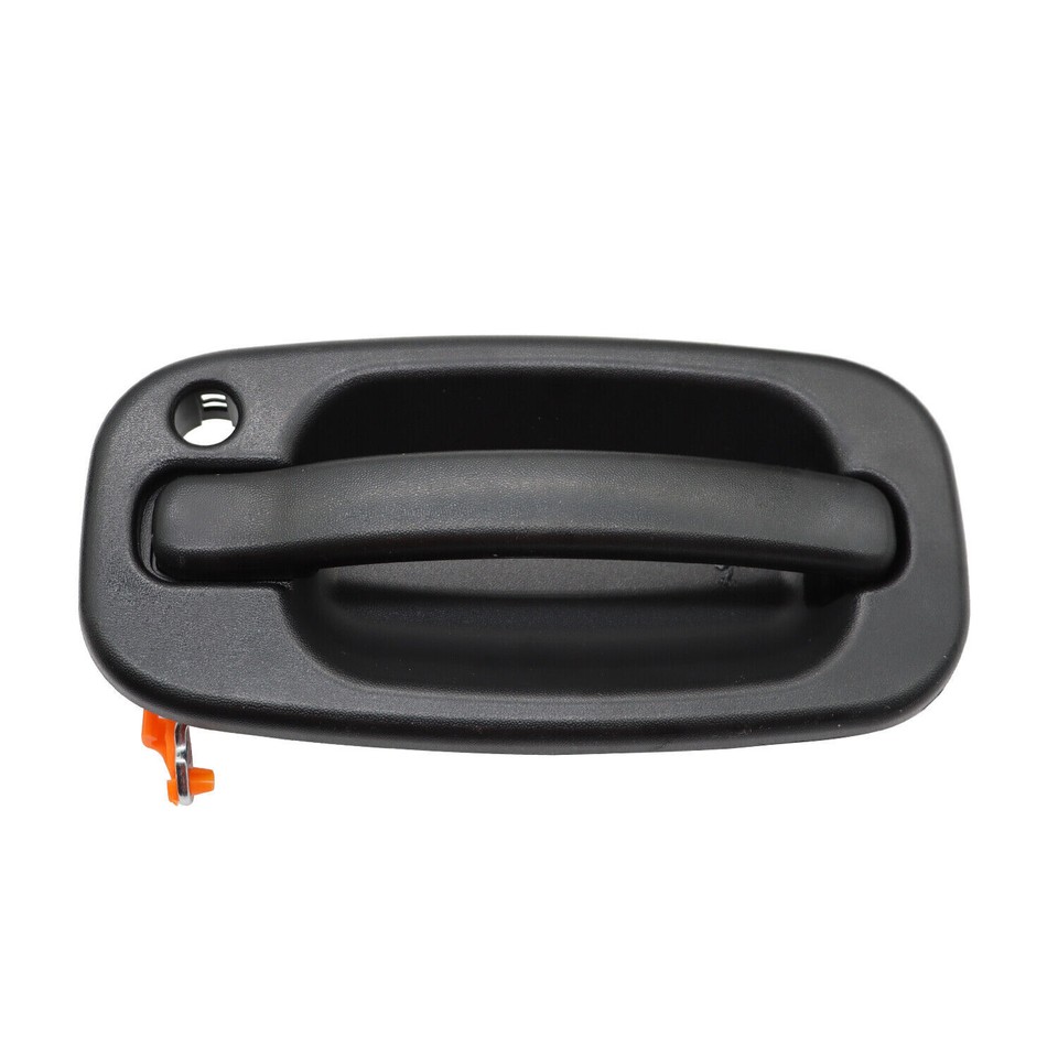 4pc NEW Outside Door Handles Set Smooth Black For 99-06 Silverado Tahoe Sierra - Foto 8
