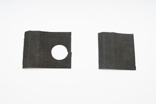 Canon F-1 35mm SLR Camera Parts: Original leatherettes, front left and right F1