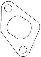 Yamaha TTR125 4RF-12213-00 Tensioner Gasket