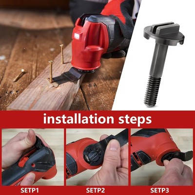 2x 06-75-0025 Blade Backing Pad Screw für Milwaukee 2626-20 F40A F40B Multi-Tool