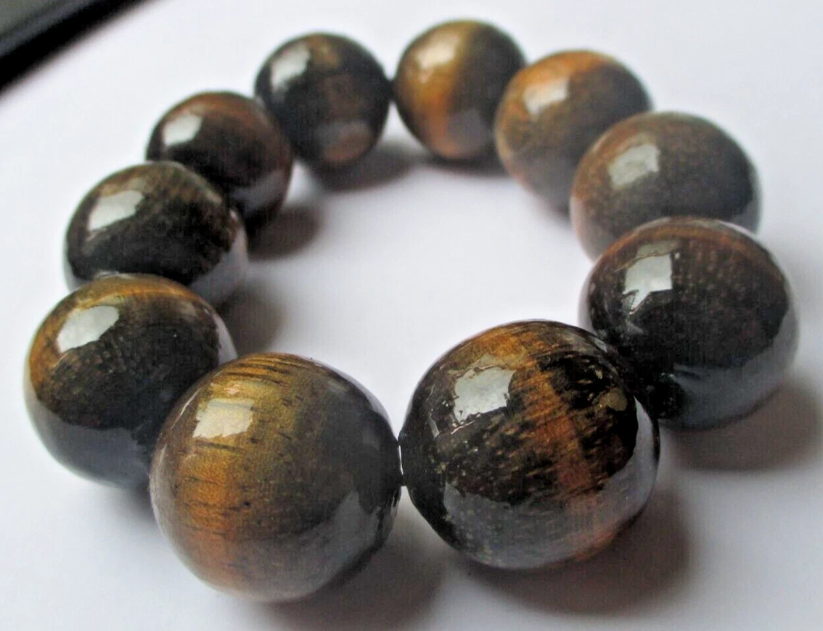 Bracelet Vintage Ethnique Tribal - Bois Léger - Unique Et élastique