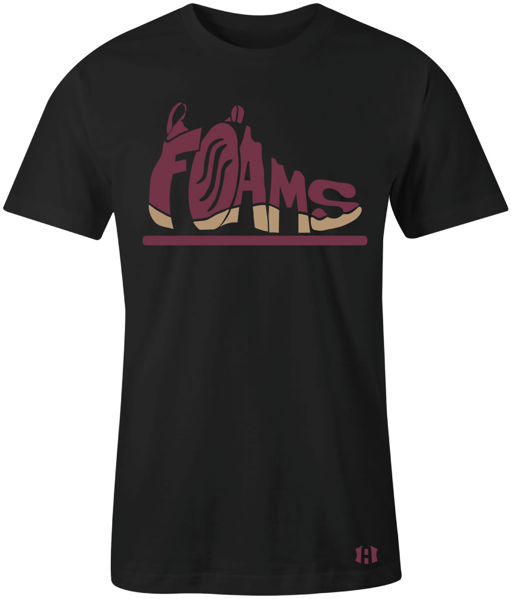 pink foamposite shirt