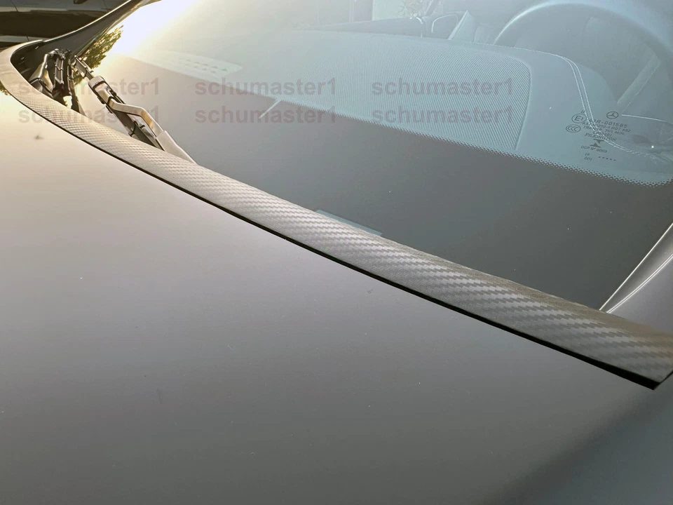 Kit de moldura de capó flexible de fibra de carbono de 1 pieza - para vehículos Lotus Foto 3 de 4