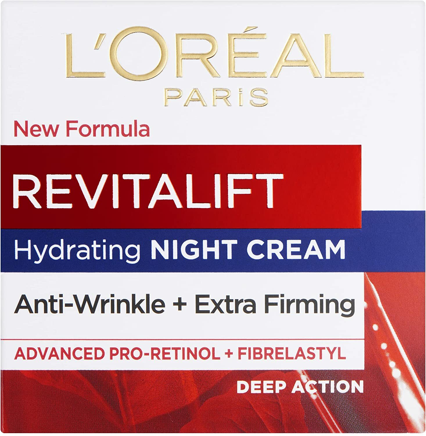 L'Oreal Paris Revitalift crema notte antirughe + rassodante Pro Retinolo 50 ml
