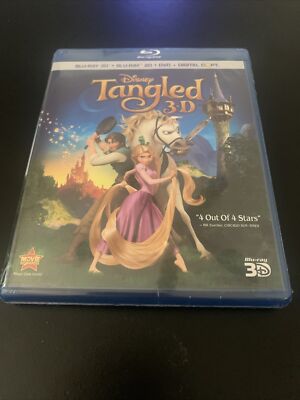 Tangled (3D Blu-ray + 2D Blu-ray, 2014)