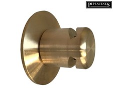 BRASS Boiler Blow Off Valve Cap 15mm End Feed Safety Cowl