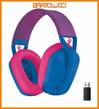 Logitech G435 Lightspeed Cuffie Gaming Wireless Bluetooth - Cuffie Over Ear Legg