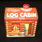 Vintage 100th Anniversary Log Cabin Syrup Tin 1887 - 1987 — photo 1