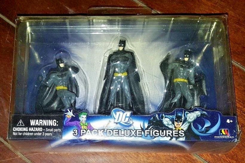 DC BATMAN 3 pack Deluxe Figures Series 1 Set B *Free Shipping* | eBay