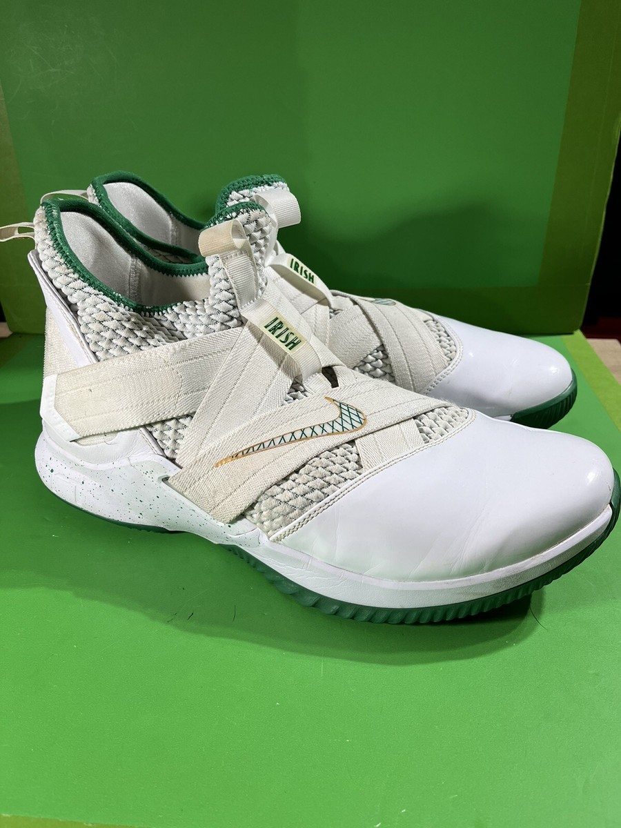 Nike LeBron Soldier XII 12 SVSM St V Fighting Irish Shoes Size