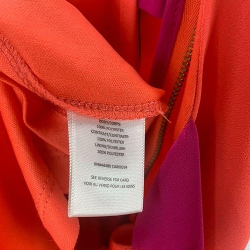 Materiale Vestito Donna Bambina Vita Alta Bassa Impero Gabbia Schiena Esposto Cerniera Neon - Foto 8 di 8