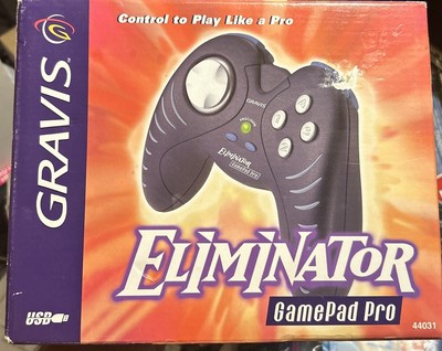 Gravis Eliminator USB Gamepad Pro 44031 CIB OPENED Clean FREE SHIPPED VINTAGE