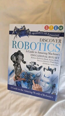 Wonders of Learning Discover Robotics Educational Box Set MINT Neu & Versiegelt 