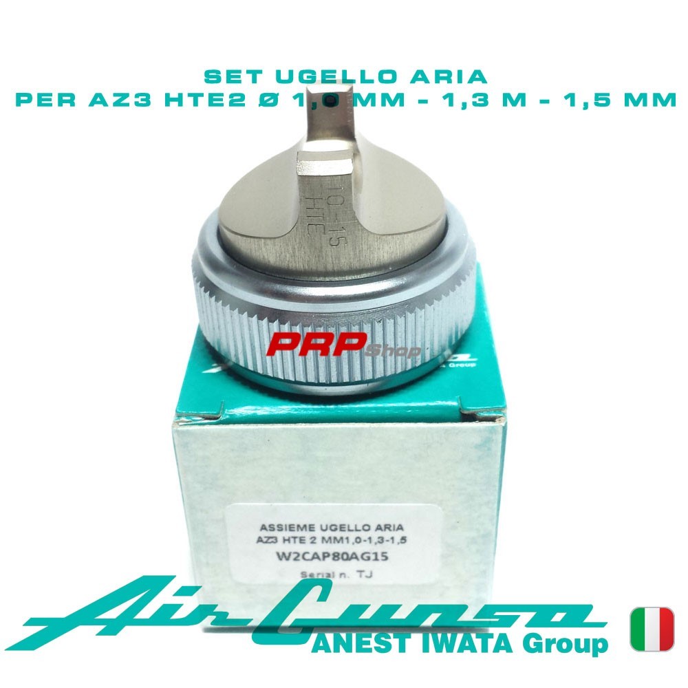 Set Ugello Aria per Air Gunsa AZ3 HTE2 Air Cap Set 1.0 mm 1.3 mm 1
