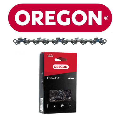 2-Pack Oregon 90PX044 12" Chainsaw Chains – 3/8" Low Profile .043" Gauge – 44 Drive Links – Made In USA