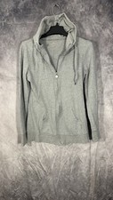 calvin klein performance quick dry full zip hoodie Gray Large Women  s