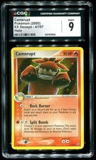 CGC 9 Camerupt Holo Rare EX Deoxys 2005 Pokemon Card #4 on eBay