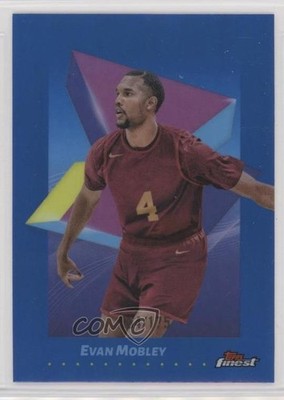 2024-25 Topps Finest Common Blue Refractor 4/175 Evan Mobley #17 1n9p