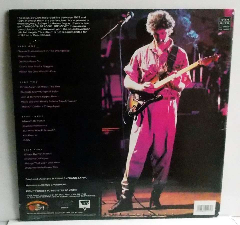 Frank Zappa - Guitar LP - Photo 2/4