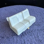VINTAGE 1960’s 1970’s TONKA TRUCK CAB SEAT INTERIOR PART SEMI,pickup, AA WHITE