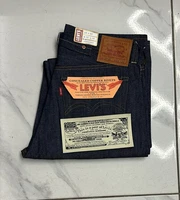 Levi's Vintage Clothing LVC 1937 501 XX W34 L34 Big E Selvedge Jeans RAW DENIM