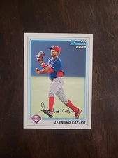 2010 Bowman Leandro Castro RC Prospects #BP53 Phillies Rookie 1st Card