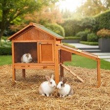 Conigliera conigliera per piccoli animali conigli conigli gabbia per conigli legno