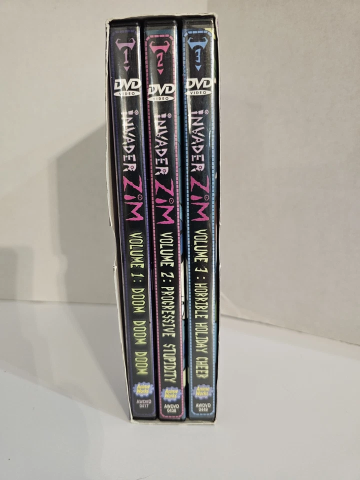 Invader Zim Complete Invasion DVD 6-Disc Box Set OOP RARE SEALED Volume 3 Anime - Image 2 of 4