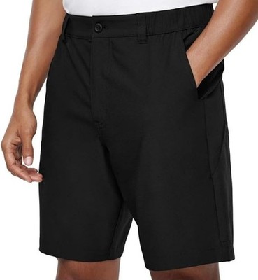 NEW Men's Eddie Bauer Black Lightweight Flex Waist Tech Shorts Size XLarge