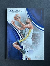 Stephen Curry 2024-25 Panini immaculate Base Blue /25 #66