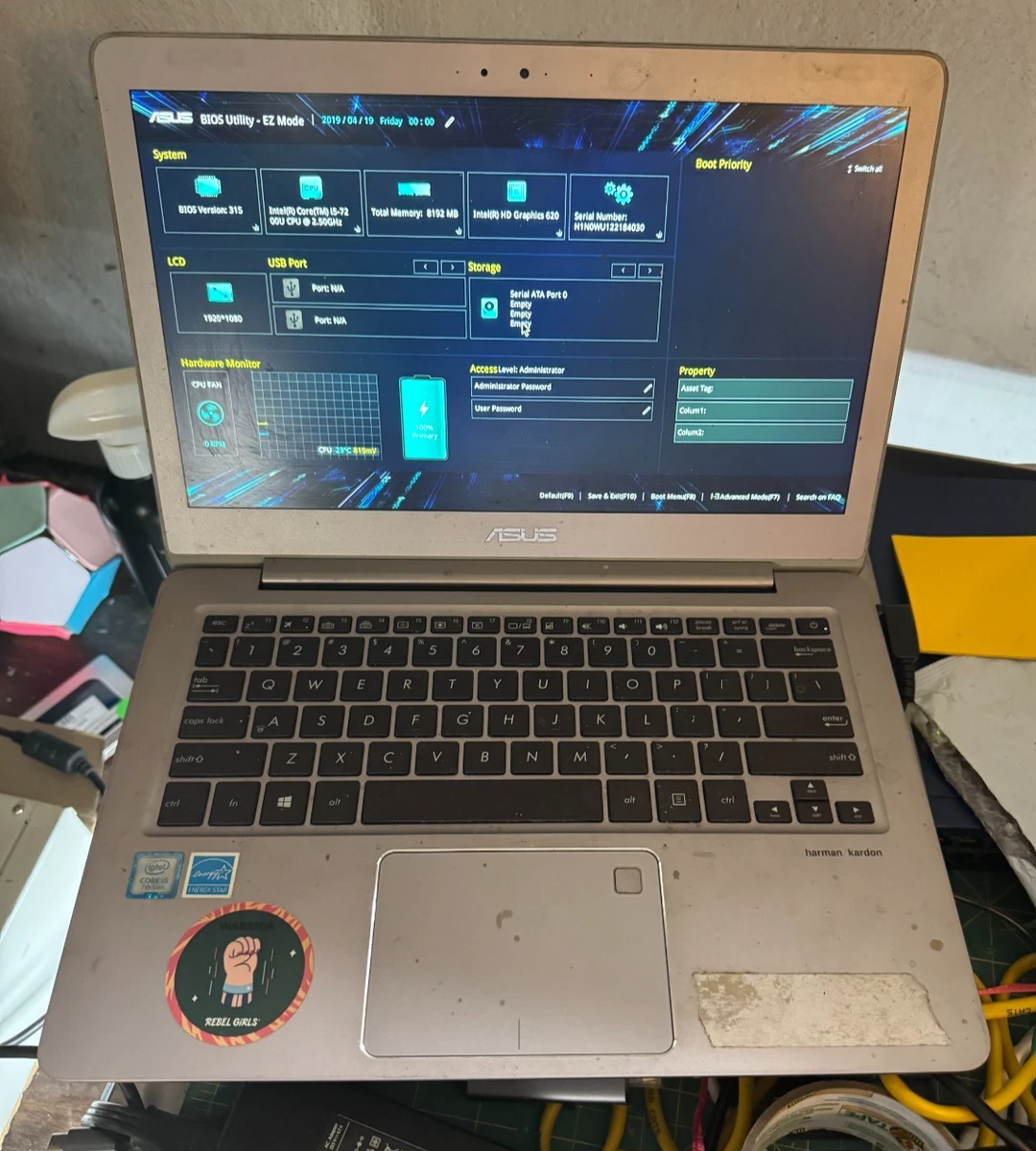 ASUS Intel Core i5 7th Gen. PC Laptops & Netbooks 2.50-2.99 GHz