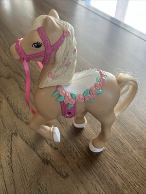 Fisher Price Loving Family Dollhouse Wedding Horse Pony For Carriage No Sounds