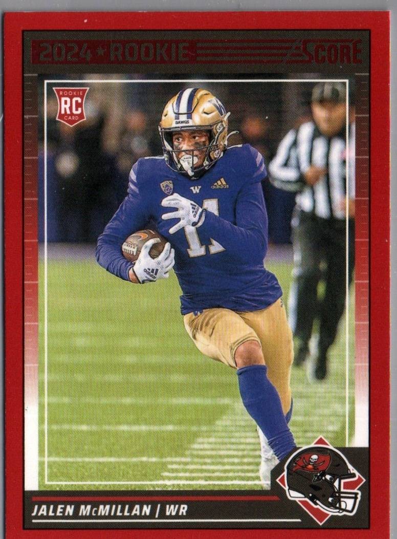 2024 Score #380 Jalen McMillan Red